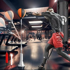 Adjustable Punching Bag with Stand - Perfect for Boxing, Kickboxing, and Stress Relief Training