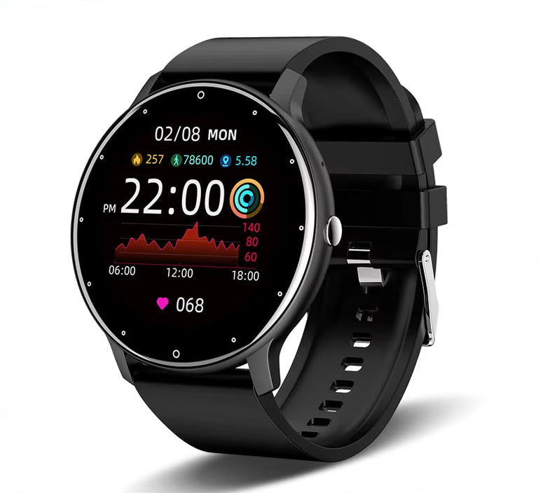 2025 Smart Watch Women Men Lady Gift Sport Fitness Watches Heart Rate Monitor Waterproof Smartwatch for Xiaomi Android IOS