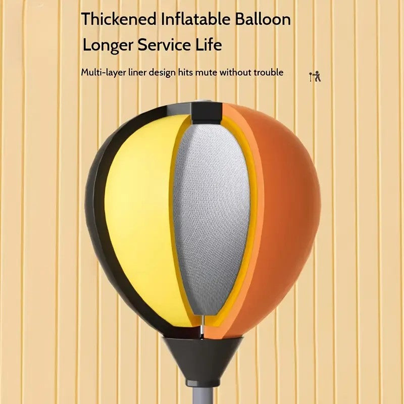 Standboxsack Punchingball Ständer Kickboxen Standboxball Inkl Pumpe Boxbirne