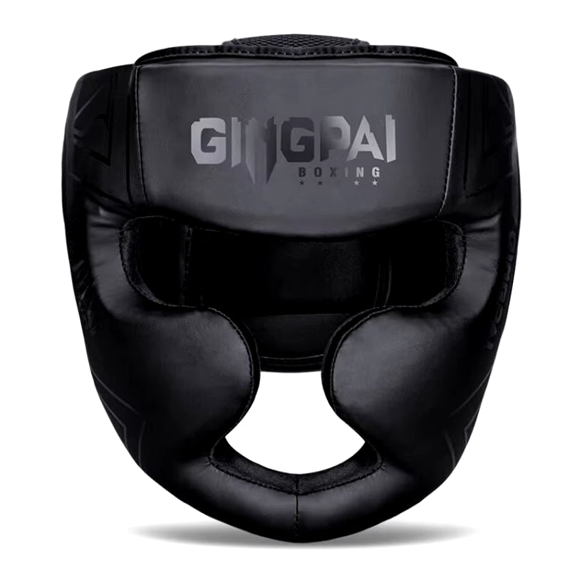 Professional Kickboxing Helmet and Headgear for Karate, Muay Thai, MMA, and Sanda Training - Suitable for Adults and Kids
