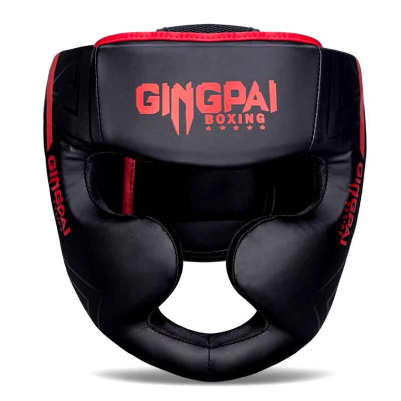 Professional Kickboxing Helmet and Headgear for Karate, Muay Thai, MMA, and Sanda Training - Suitable for Adults and Kids
