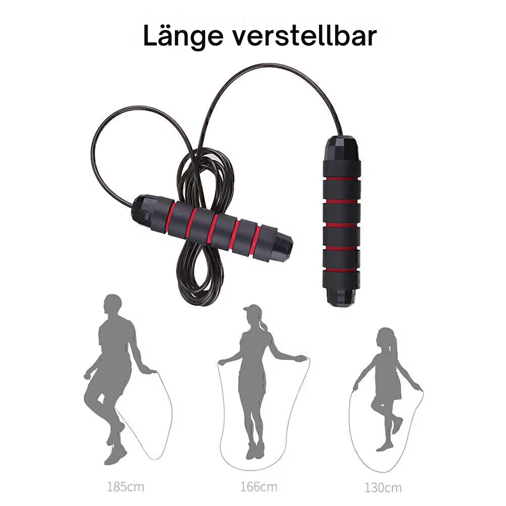 High-Speed Springseil aus Stahl – Verstellbares Speed Rope für CrossFit, Boxen, MMA & HIIT – Fitness Seil für Fettverbrennung & Ausdauertraining