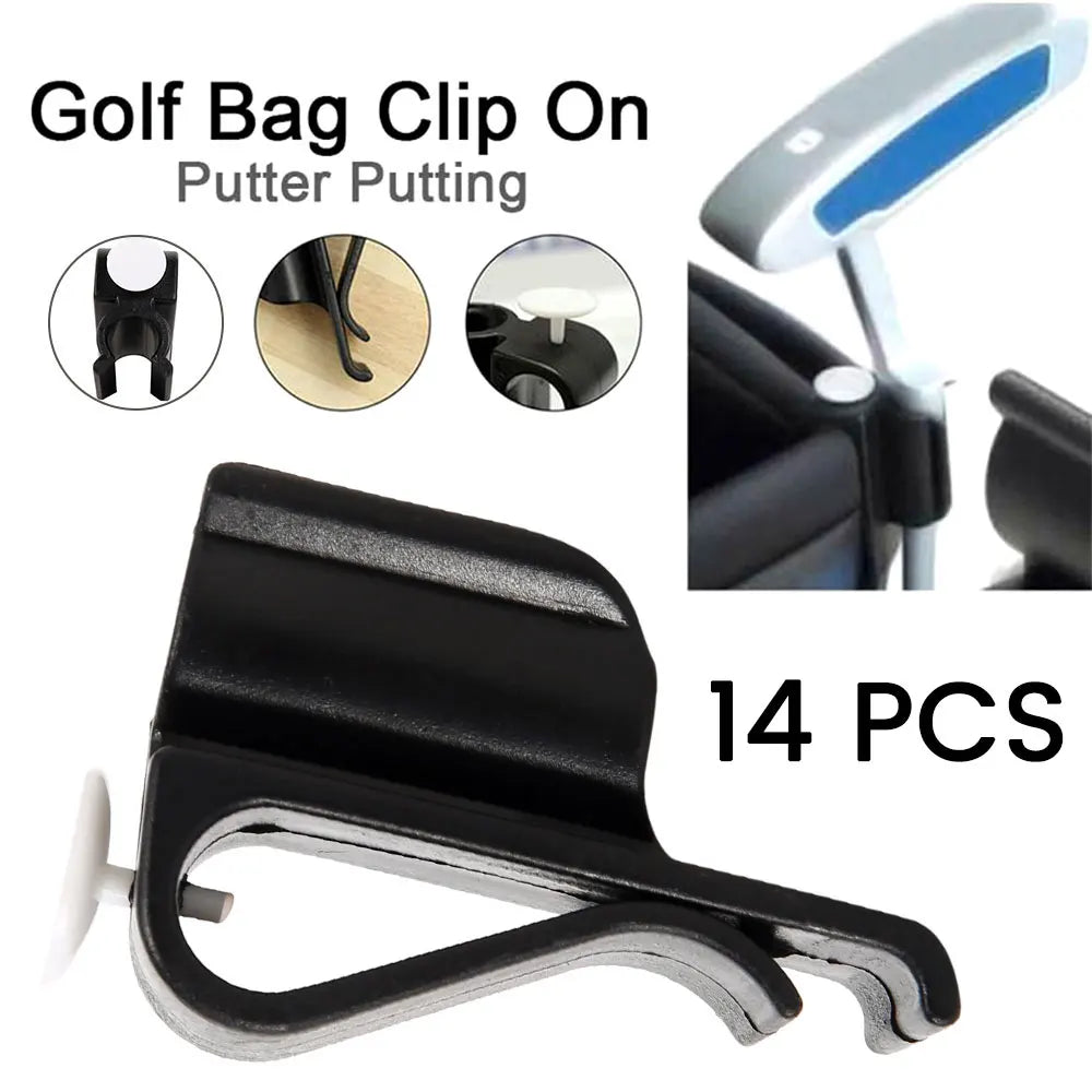 Elevate Your Game with 14Pcs Golf Putter Clamp - Essential Training Aids for Every Golfer