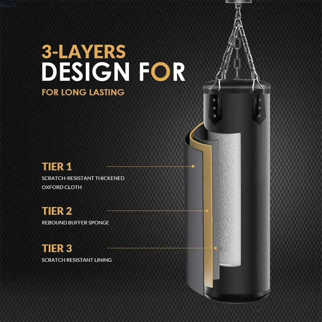 Unleash Your Potential with Our Heavy Duty Oxford Cloth Boxing Bags for Adults and Youth