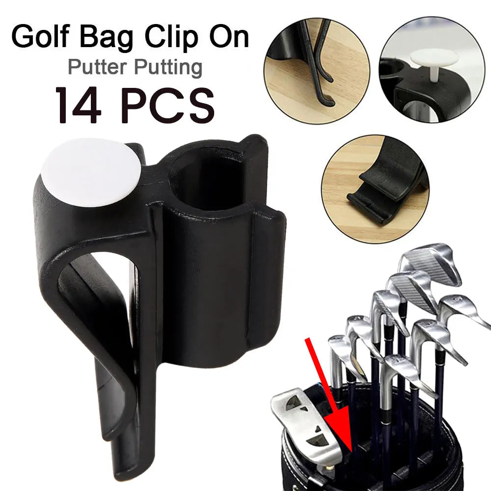 Elevate Your Game with 14Pcs Golf Putter Clamp - Essential Training Aids for Every Golfer