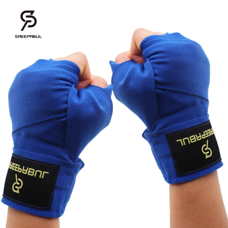 Elevate Your Training with 3M/5M Poly-Cotton Boxing Hand Wraps - Perfect for Kickboxing, Muay Thai, and MMA - Enjoy Free Shipping!
