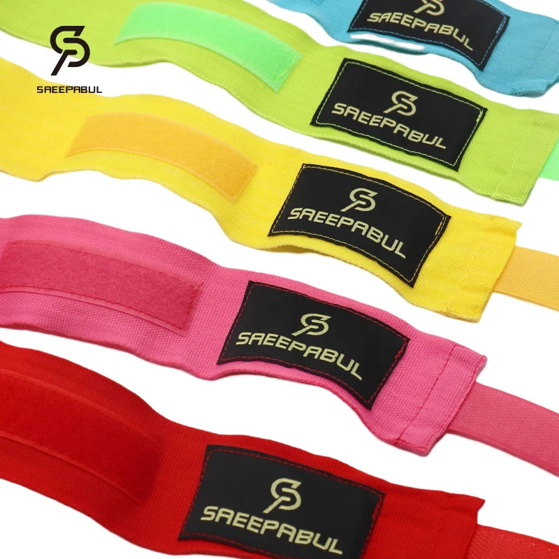 Elevate Your Training with 3M/5M Poly-Cotton Boxing Hand Wraps - Perfect for Kickboxing, Muay Thai, and MMA - Enjoy Free Shipping!