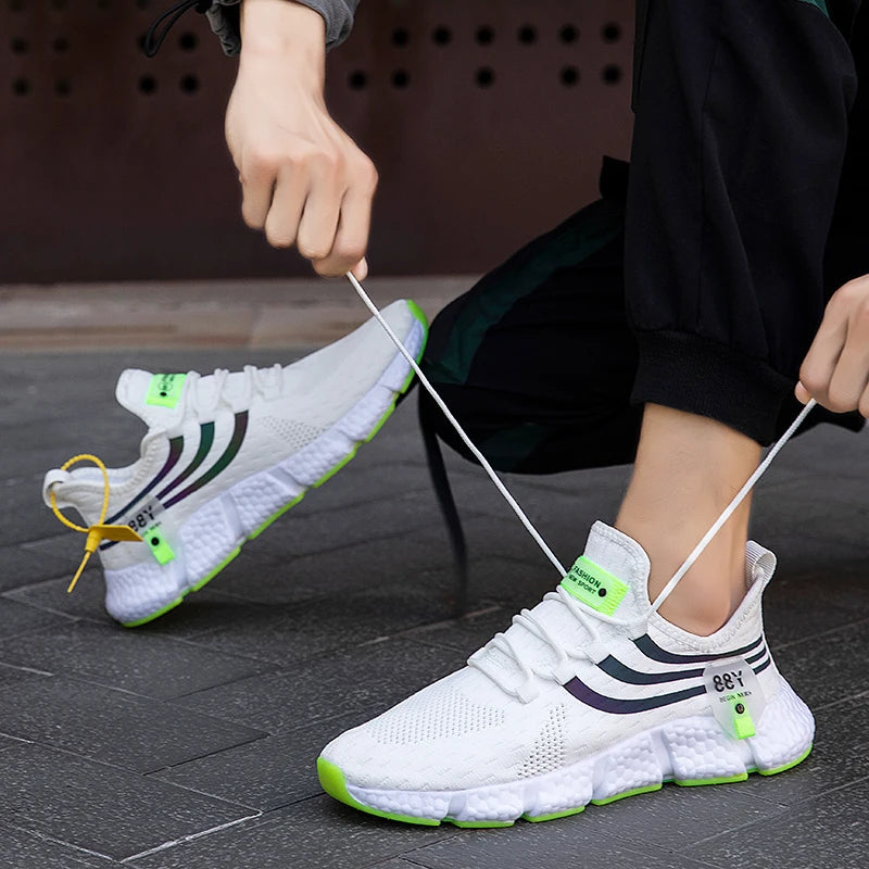 Elevate Your Style with Our Women's Breathable Fashion Sneakers - Perfect for Running and Casual Outings!