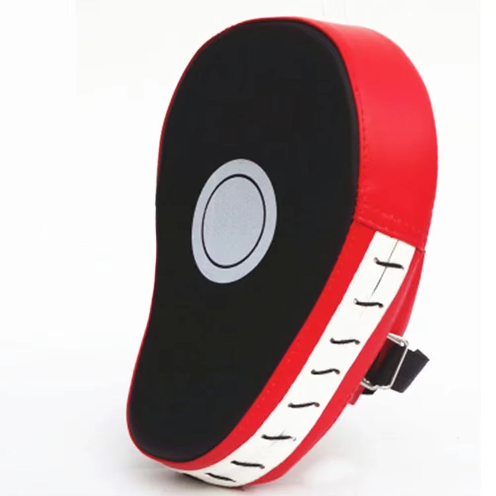 Boxing Curved Hand Target Pads - PU Leather Gloves for Gym Training, Kickboxing, Muay Thai, and Taekwondo (1 or 2 Pieces)