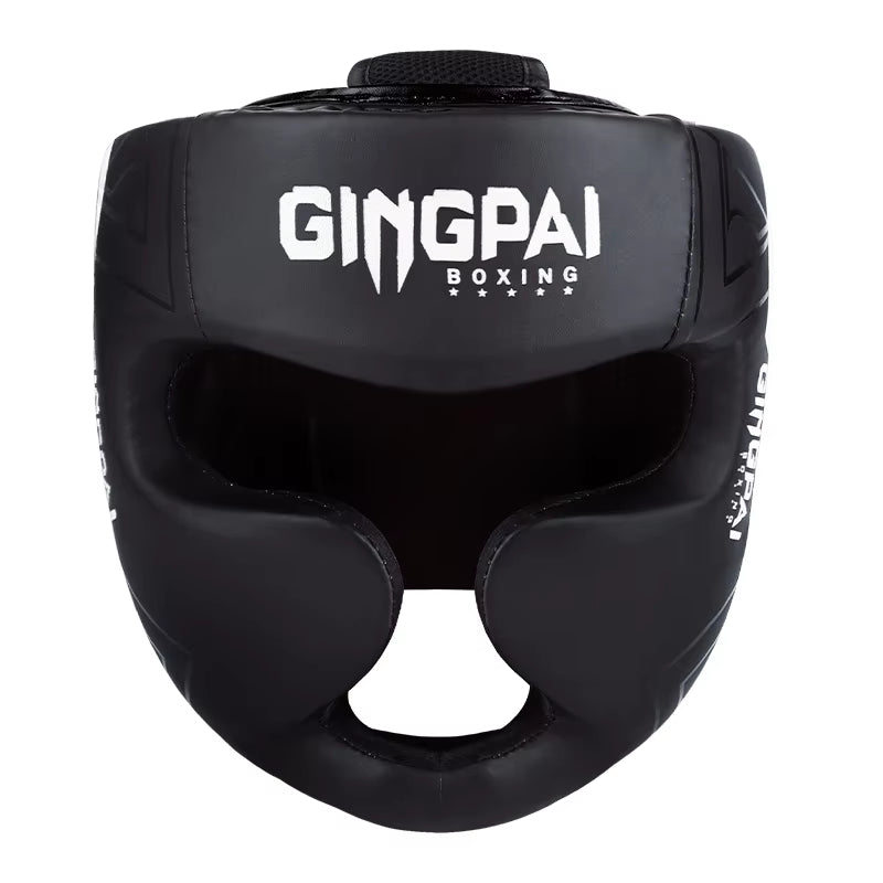 Professional Kickboxing Helmet and Headgear for Karate, Muay Thai, MMA, and Sanda Training - Suitable for Adults and Kids