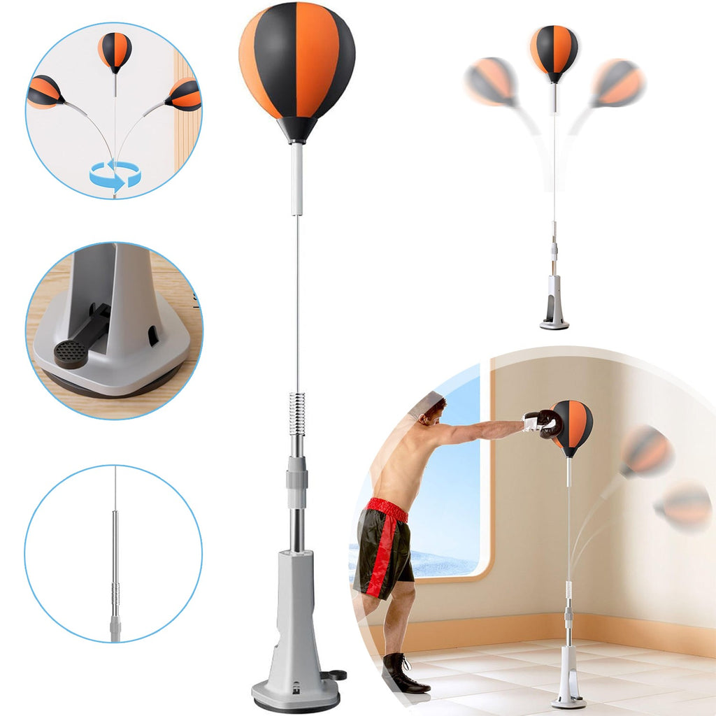 Standboxsack Punchingball Ständer Kickboxen Standboxball Inkl Pumpe Boxbirne