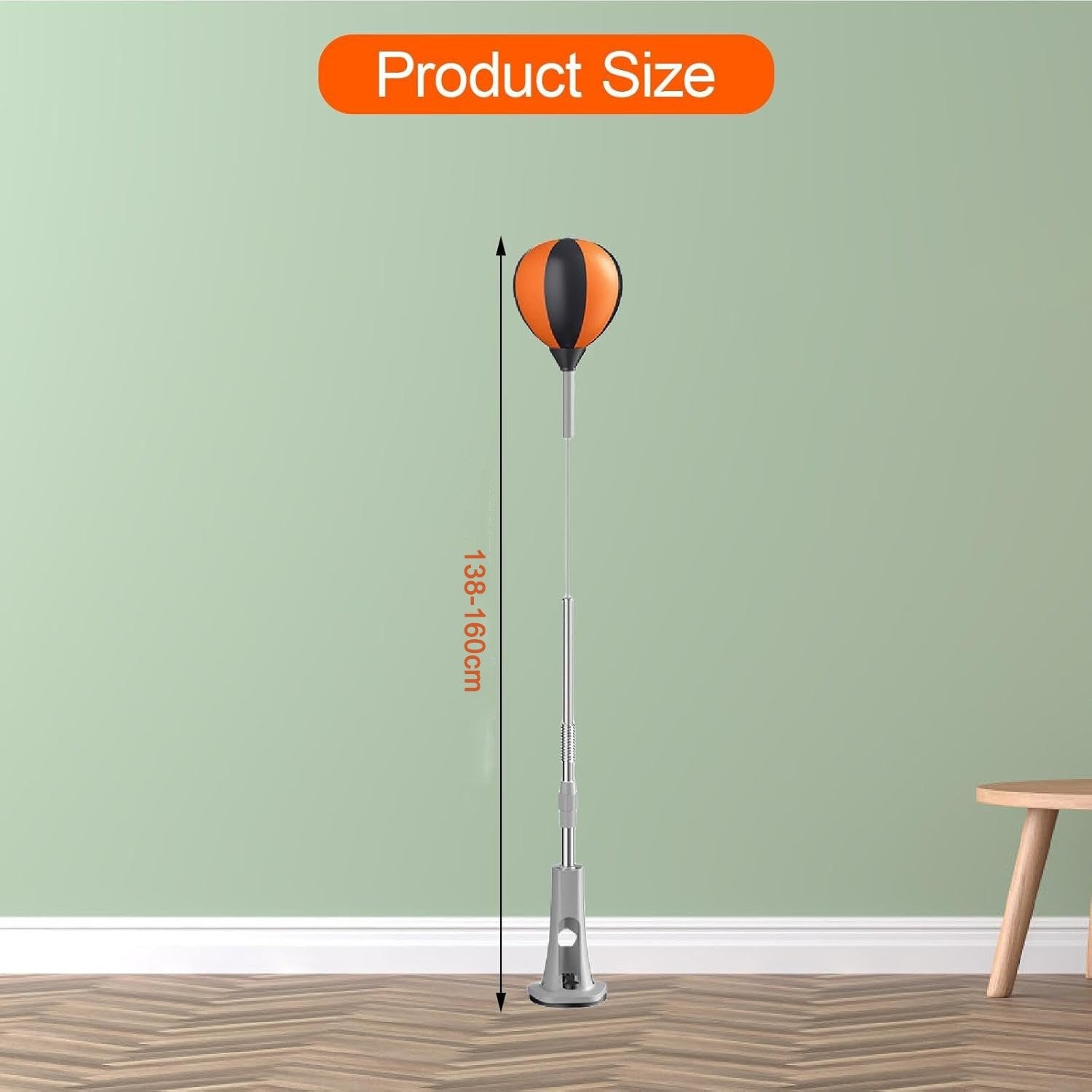 Adjustable Punching Bag with Stand - Perfect for Boxing, Kickboxing, and Stress Relief Training