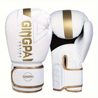 Vielseitige Boxhandschuhe in 6oz bis 14oz für Boxen, Kickboxen und MMA – Ideal für Training und Fitness in Schwarz und Weiß