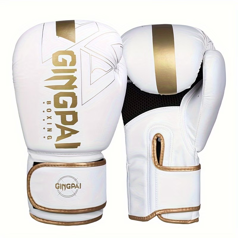 Vielseitige Boxhandschuhe in 6oz bis 14oz für Boxen, Kickboxen und MMA – Ideal für Training und Fitness in Schwarz und Weiß