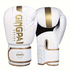 Vielseitige Boxhandschuhe in 6oz bis 14oz für Boxen, Kickboxen und MMA – Ideal für Training und Fitness in Schwarz und Weiß